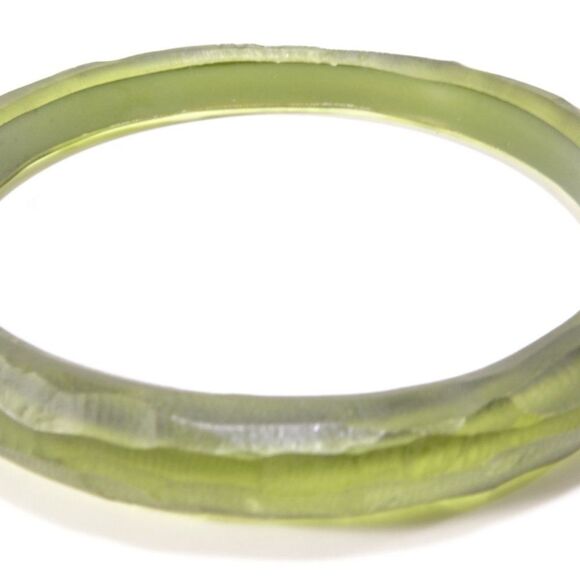 Pono  by Joan Goodman  Granite Elliptical Round Carved bangle Bracelet  NWOT 190 - Picture 9 of 16